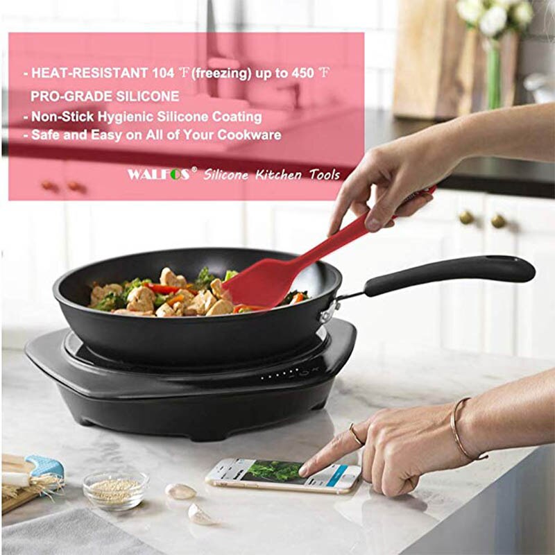 Cake tools Silicone Cream Butter Cake Spatula Mixing Batter Scraper Brush Butter Mixer Cake Brushes Baking Tool Kitchenware