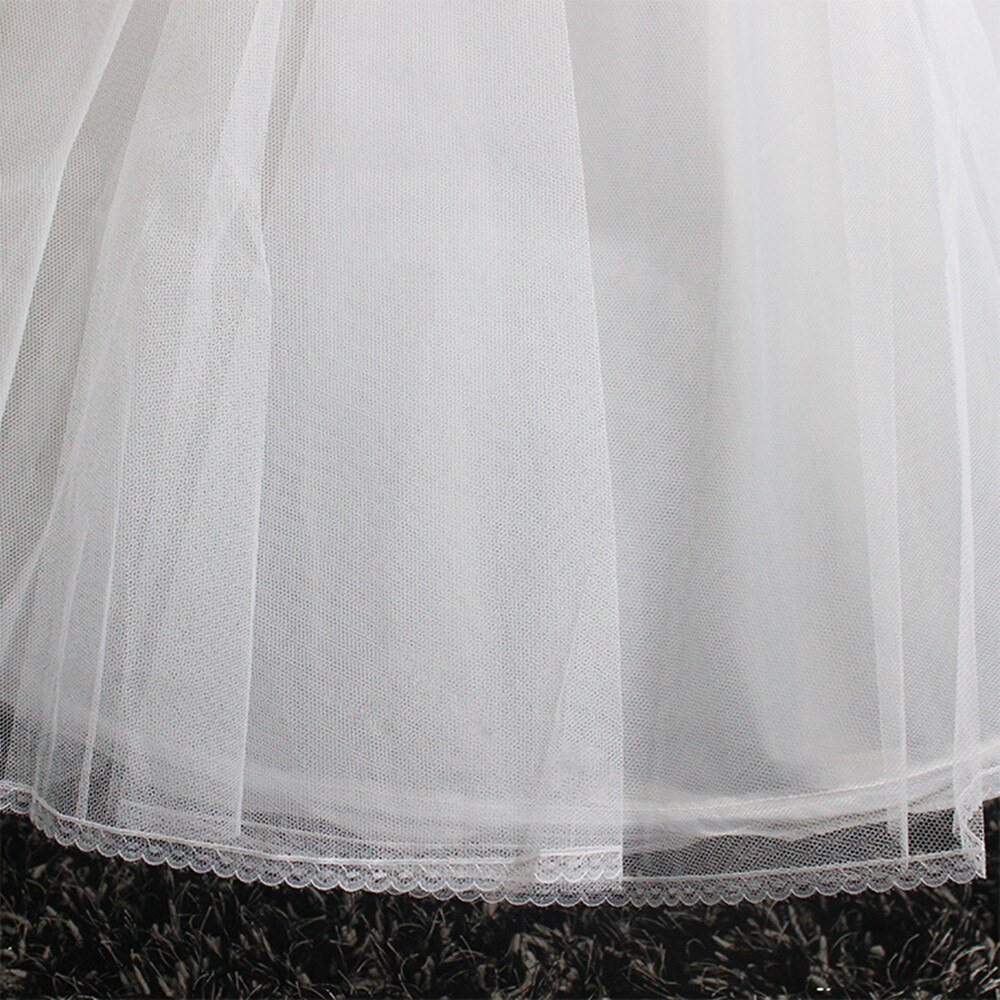 Hongfuyu Goedkope 2022 Mermaid Trouwjurk Petticoat Trompet Floor Lengte Rok Petticoat Crinoline Onderrok Voor Bruids Jurk