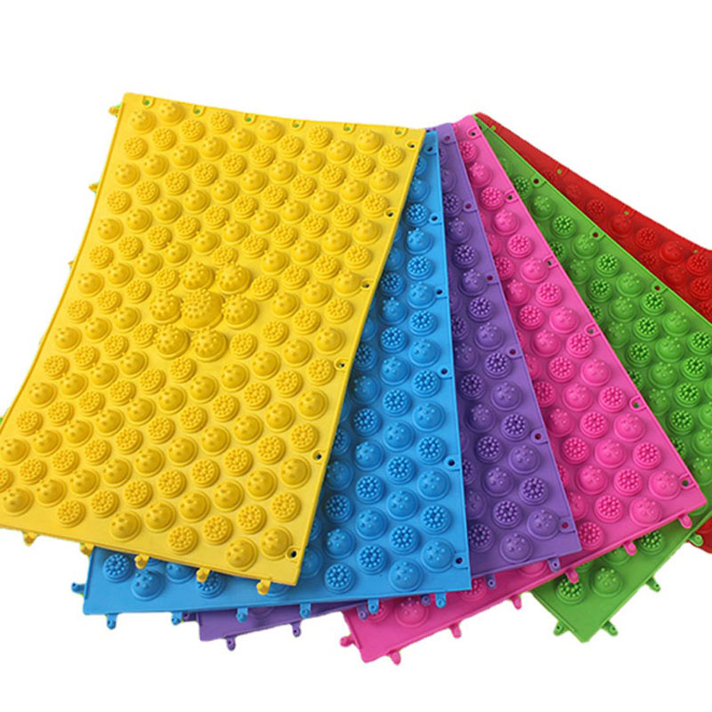 Reflexology Foot Massager Cushion Acupuncture Sets Relieve Stress Back Pain Acupressure Mat/Pillow Massage Mat Spike Massage