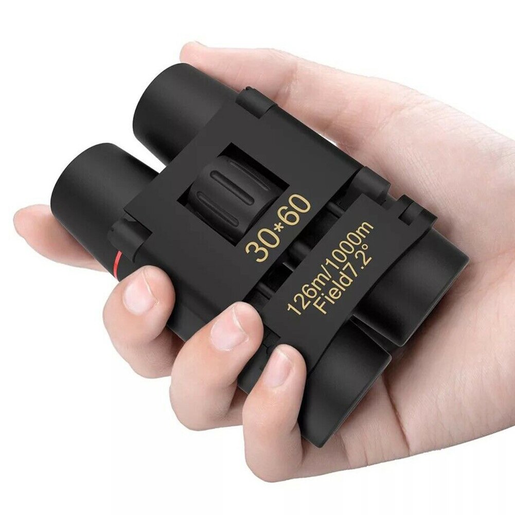 Compact Binoculars with Low Light Night Vision Large Eyepiece Waterproof Binocular for Adults & Kids High Power Easy LDF