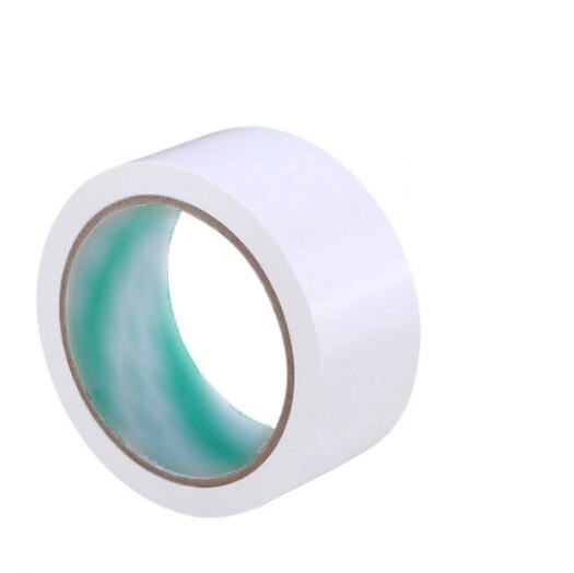 20mm Duct Tape Waterproof Sticky Adhesive Cloth Duct Tape, Single-Sided Strong Carpet Tape Applied To Warning Wedding Exhibition: White