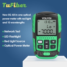 Glasvezel Power Meter 4 In1 5G 10 Golflengte Visual Fault Locator Netwerkkabel Test Glasvezel tester Opm Vfl
