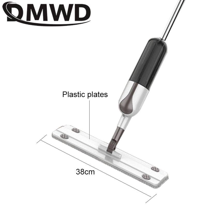 Multifunctional Water Spray Mop Handle Push Steam Cleaner Household Sprayer 360 Degree Rotating Flat Mops Floor Cleaning Tool