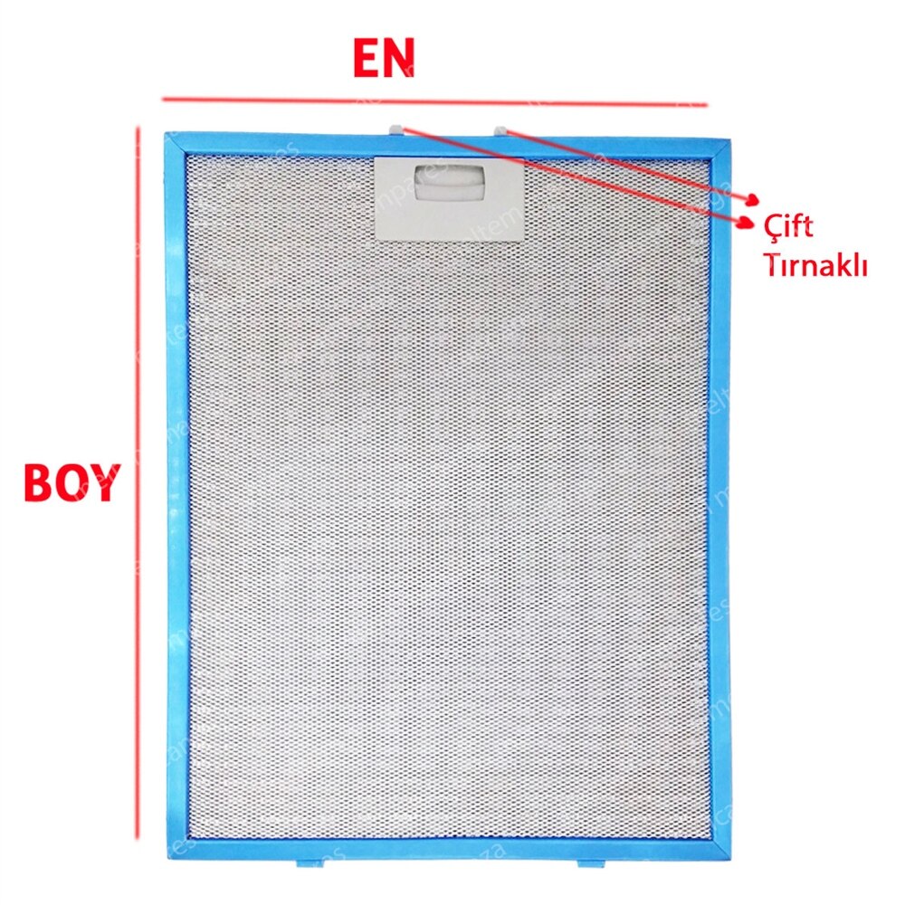 Gorenje hotte largeur 275 MM hauteur 335 MM hotte filtre maille 27,5 X33,5 CM hotte aspirante métal filtre anti-poussière A-AF0051-78