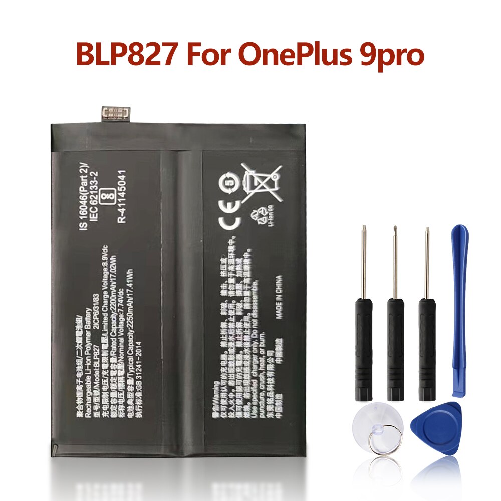 Original Replacement Battery For OnePlus 8 8Pro 8T 9 9Pro OnePlus Nord N10 Nord N100 BLP761 BLP759 BLP785 BLP813 Phone Battery: For OnePlus 9 Pro