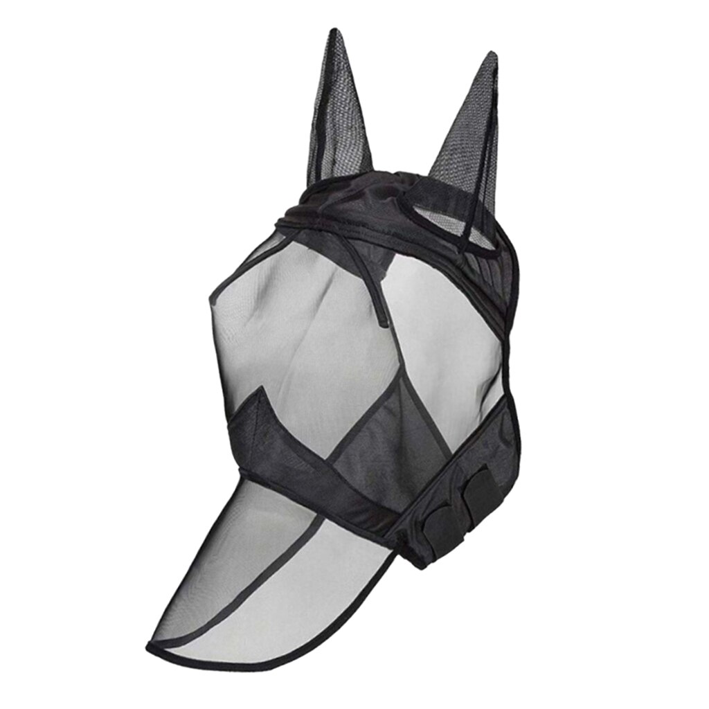 Paard Fly Masker, Standaard Met Oren En Neus, Paardensport Apparatuur Levert