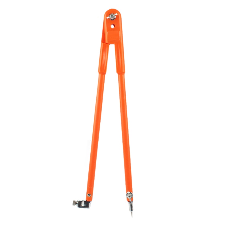 Grande taille charpentier précision crayon compas grand diamètre diviseurs réglables marquage et traçage compas pour le travail du bois: Default Title