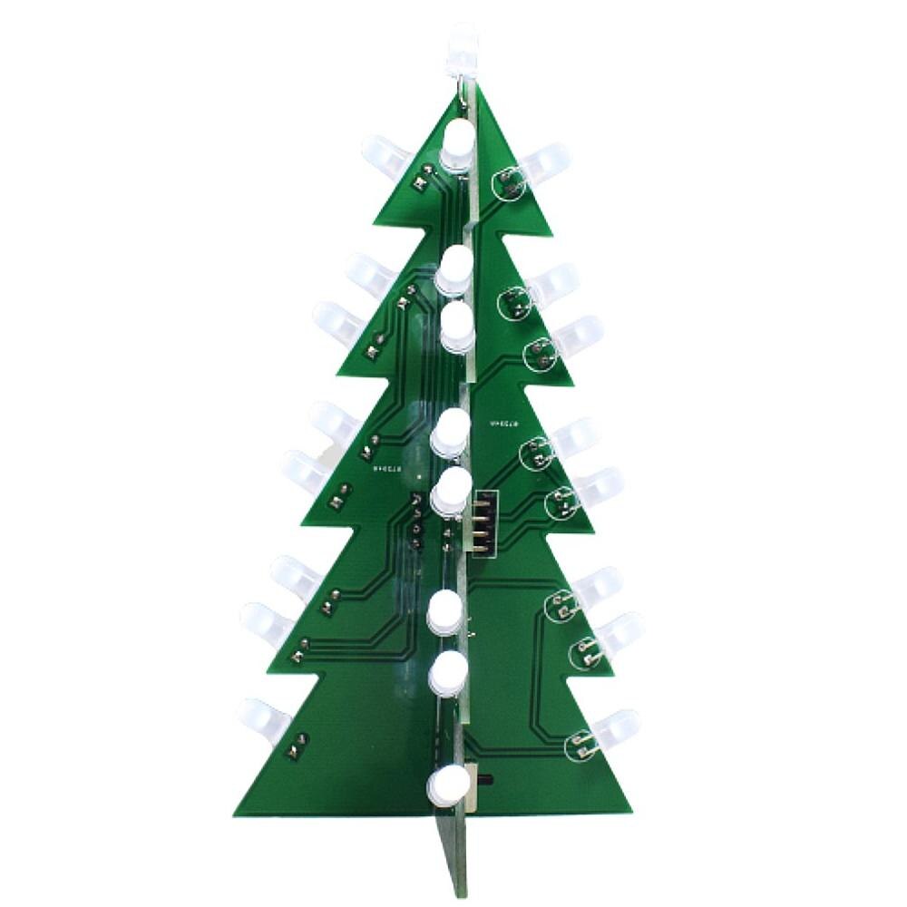 Diy Star Effect Stereo Led Decoration Christmas Tree Christmas Handmade Electronic Hobby Decoration Christmas Tree