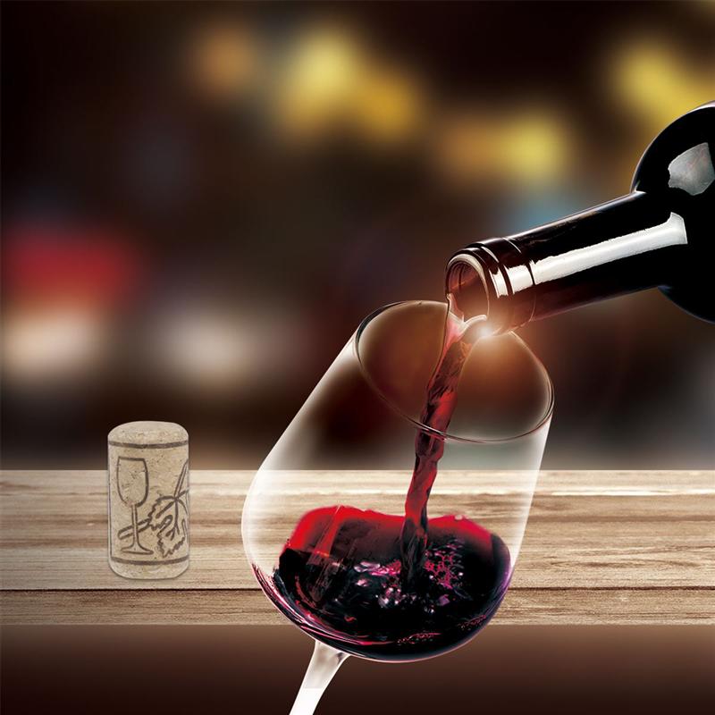 50/100pcs Wine Cork Sealing Wine Cork Wine Bottle Stopper Wooden Sealing Cover Bar Tool Bottle Closure Barware Tool