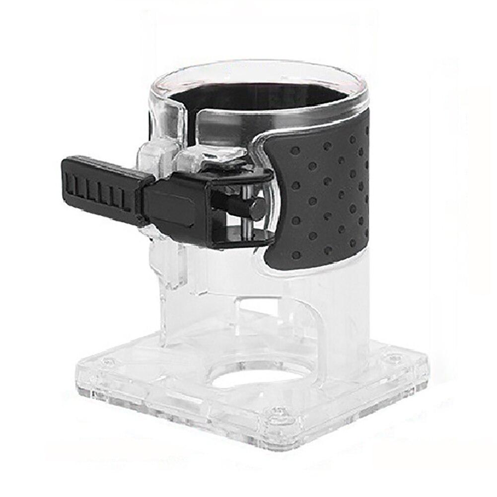 Trimmer Base Balance Board Woodworking Edge Cutter Transparent Cover Stand Electric Trimmer Machine Supplies: Green