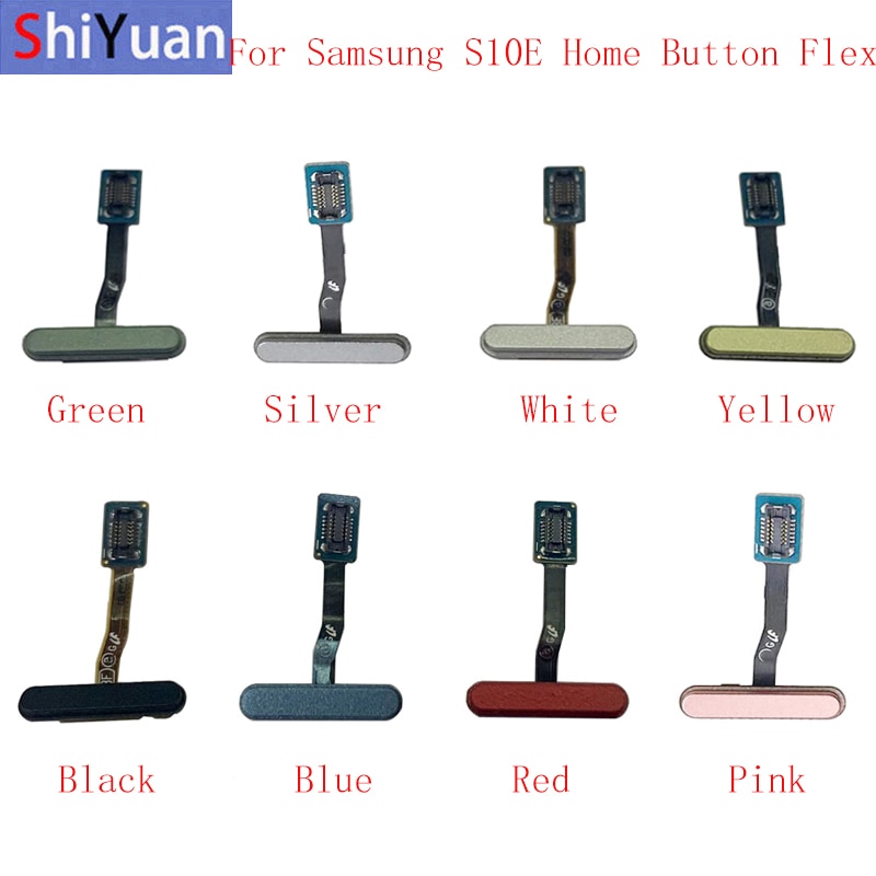 Fingerprint Sensor Home Button Flex Cable Ribbon For Samsung S10E G970F G970U Powr Button Flex Replacement parts