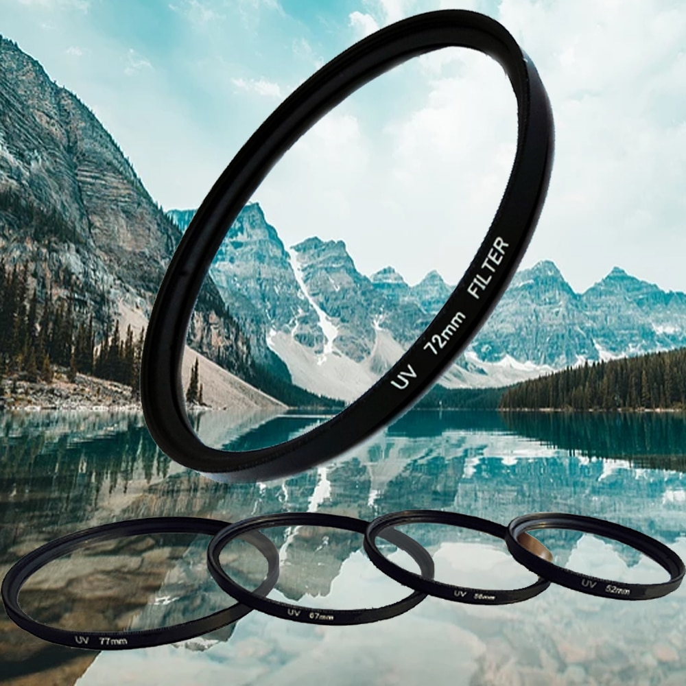Uv filter ultraviolet filter kamera filter dslr kamera linse 37/49/52/55/58/62/67/72/77/82mm dslr kamera beskyttelse linse