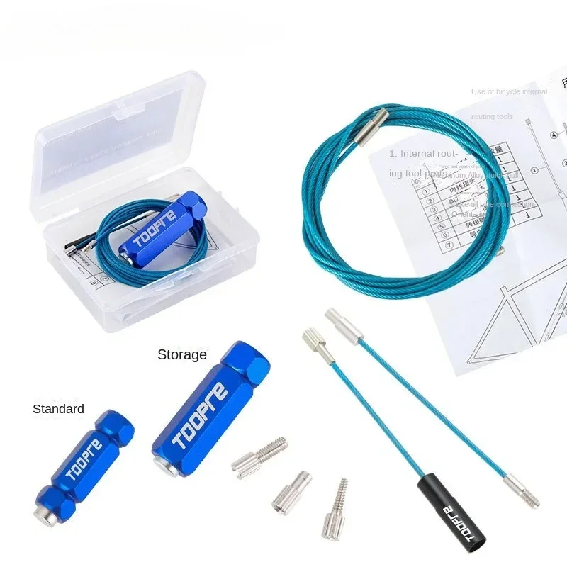 Bicycle Internal Cable Routing Tools MTB Bike Carbon Fiber Frame Hydraulic Wire Shifter Quick-release Cycling Repair Kit