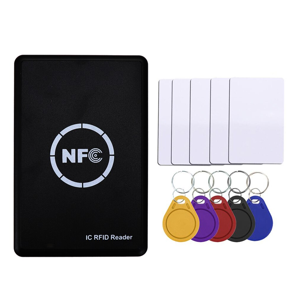 Lector de tarjetas inteligente NFC, escritor, copiadora RFID, duplicador, 13,56 MHz, programador USB, tarjeta IC UID S50 MF ISO14443A