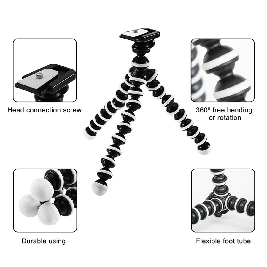 Jumpflash Octopus Mini Statief Beugel Draagbare Flexibele Smartphone Clip Houder Camera Stent Smartphone Statieven Opvouwbare Desktop