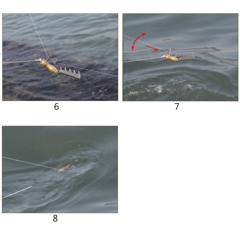 Stainless Steel Hard Bait Retriever Fishing Bait Rescue Stuck Fish Lure Seeker