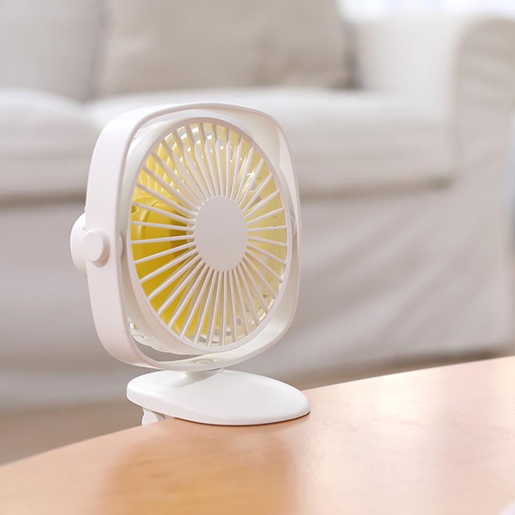 Draagbare Mini USB Fan Bureau ABS Elektrische Desktop Fan Clip 360 Graden Rotatie Elektrische Fans Mini Ventilator Voor Office Home auto