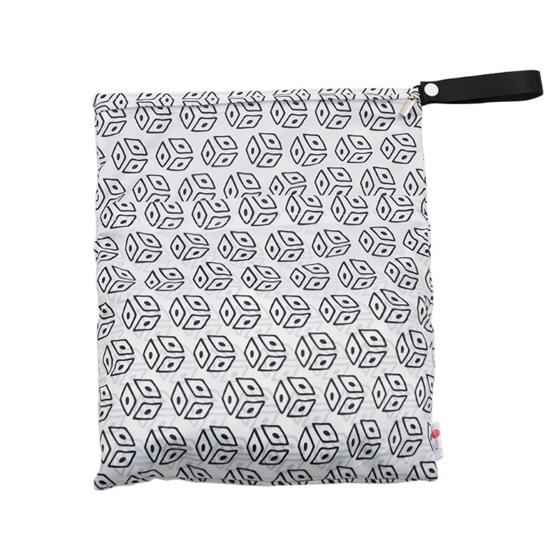 PUL – sac à couches réutilisable et étanche, pochette imprimée, sac sec et humide de voyage, 29x36cm