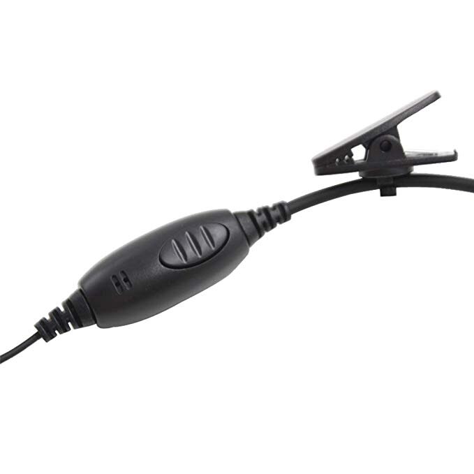Earpiece Headset with PTT Microphone for BAOFENG BF-9700 BF-A58 UV-9R Plus GT-3WP UV-XR R760 UV-82WP Waterproof Radio Earphone