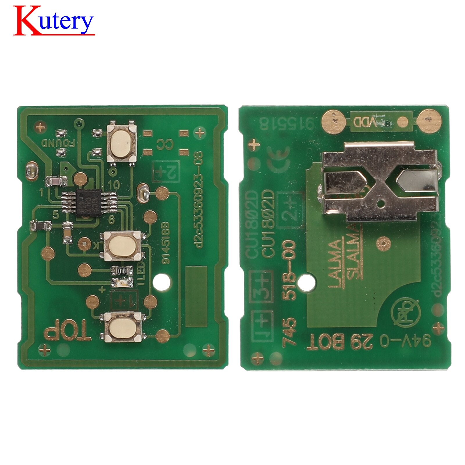 kutery Remote Key Suit for MAZDA Car 2 M2 Demio / 3 M3 Axela/ 5 M5 Premacy / 6 M6 Atenza / 8 M8 with Chip SKE126-01/A1 Model