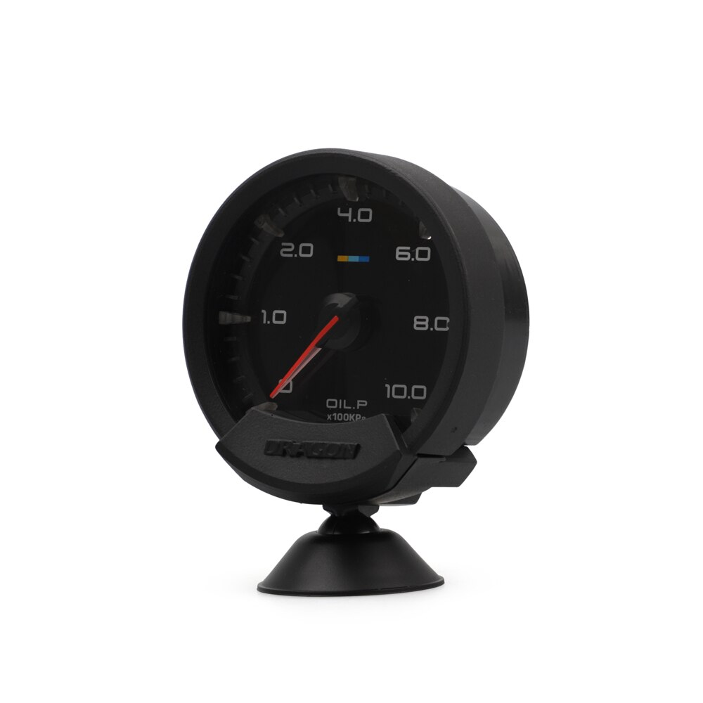 2.5" 60mm Car Gauge LED Digital Display Voltmeter Voltage Oil Temp Oil Press Watertemp Fuel Pressure Tachometer Boost PSI