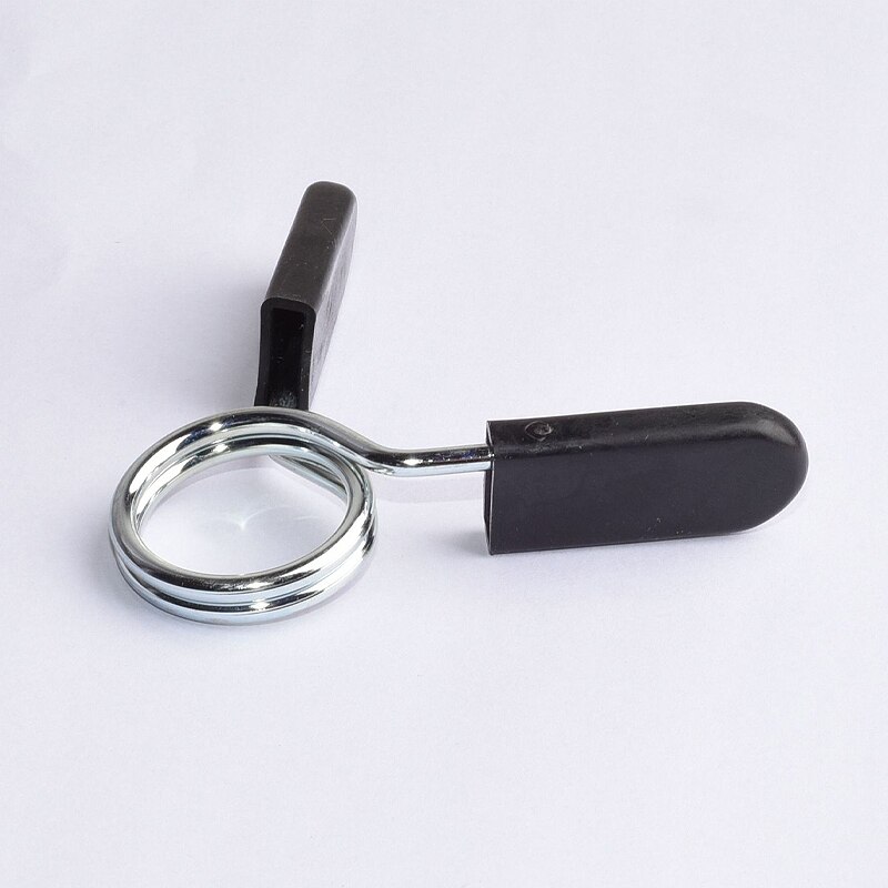 Abrazaderas para Barra de mancuernas, ganchos para barra de pesas, placa de peso, cierre de resorte para gimnasio en casa, accesorios para Barra de mancuernas de 25mm/28mm/30mm, 1 par