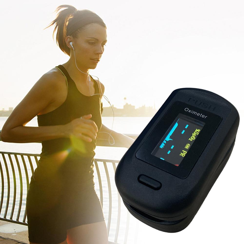 Finger Oximeter Oxygen Saturation Monitor Fingertip Oximeter Portable Oxygen Monitor SpO2 Heart Rate Monitor Oximeter In stock