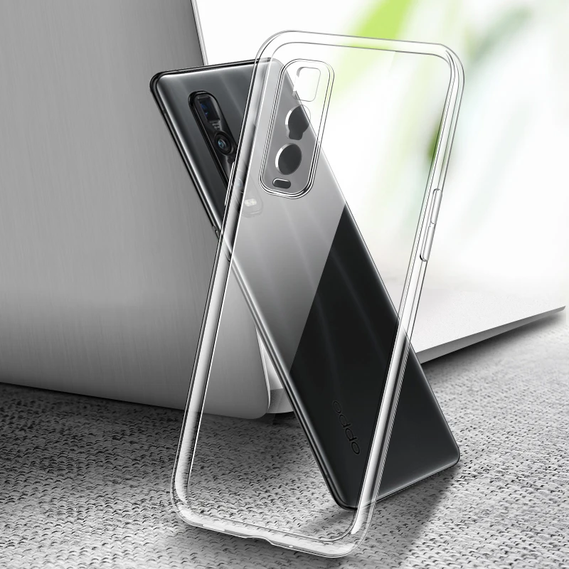 Funda ultrafina para móvil OPPO Find X2 Pro Neo Lite Global funda trasera de teléfono suave TPU transparente FindX2 X2Pro X2Neo X2Lite