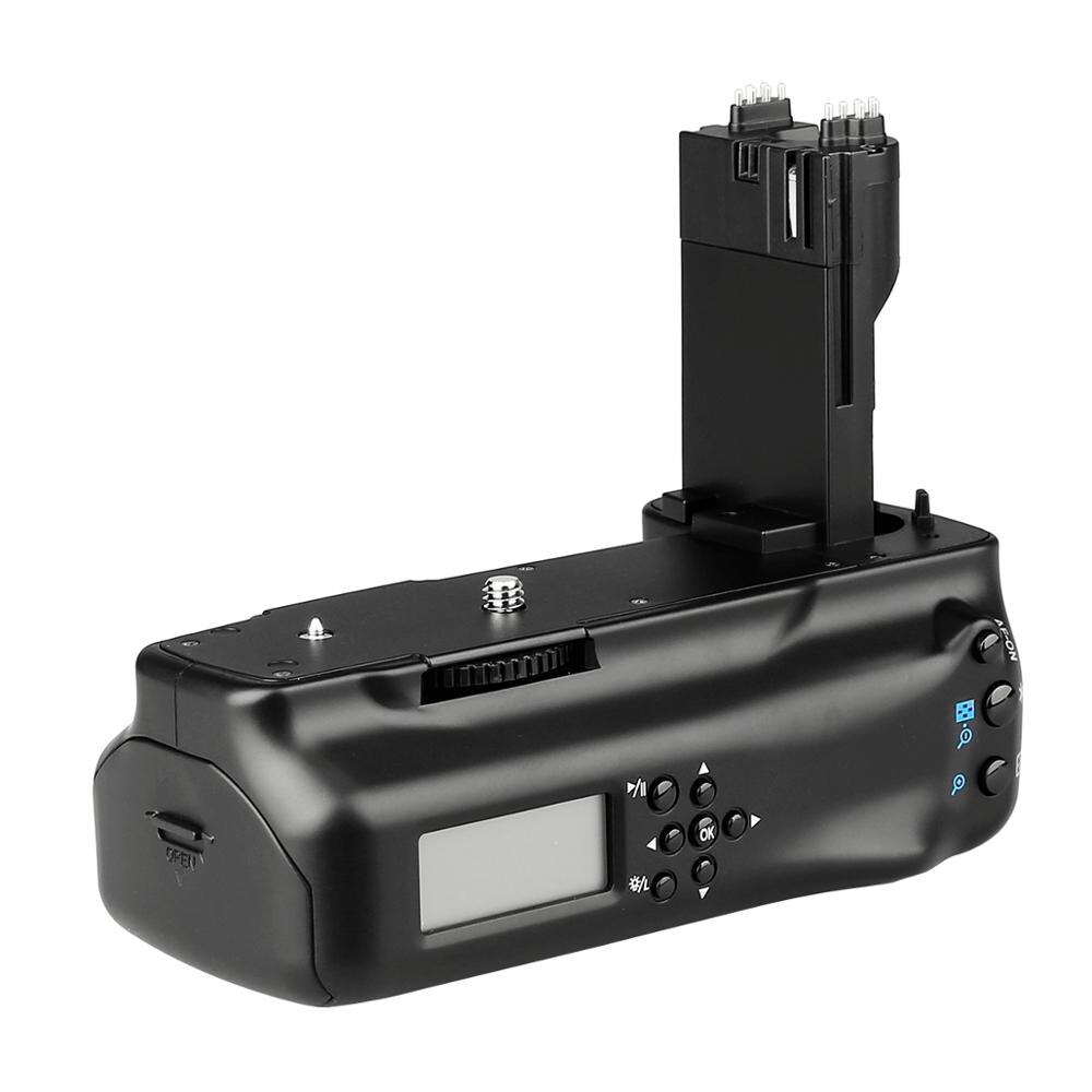 MEKE Meike MK 5D2L LCD Timer Battery Grip for Canon EOS 5D Mark II + RC5 Wireless Infrared Remote Control