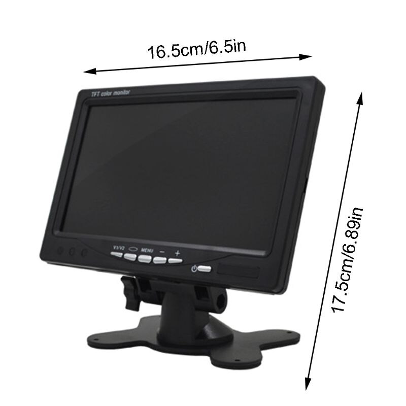 7 Inch Car Monitor Display lcd Reverse Camera Monitors for Car Parking/Reversing System