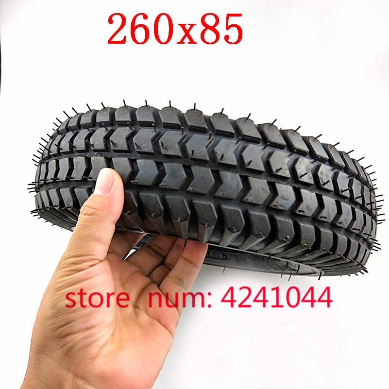 Neumáticos de para patinete eléctrico, neumáticos de 260x85, 3,00-4, 10 &quot;x 3&quot;, kit de tubo interior que se adapta a silla de ruedas de gas para niños