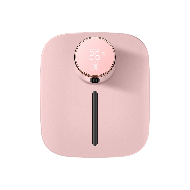 Xiaomi-dispensador automático de jabón líquido, máquina desinfectante de manos de espuma con pantalla Digital, recargable por USB, 320ml: pink