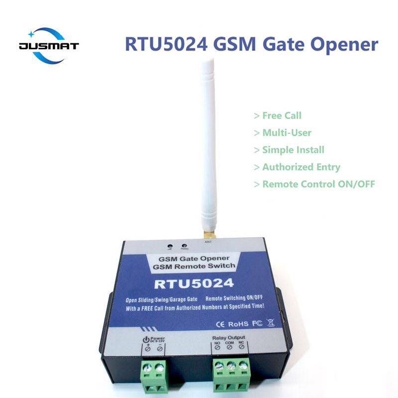 Limited Time Special! Garage Door Opener Remote Control Smart Parking Access System Free Phone Call GSM RTU5024