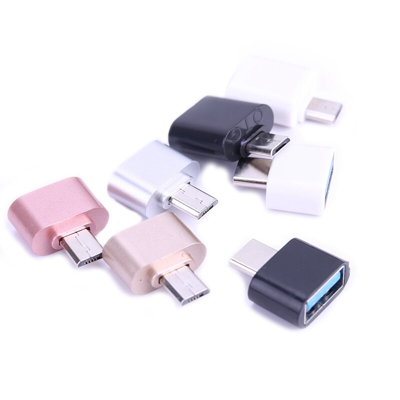 Mikro USB OTG 2,0 Umarmung Konverter Typ-C OTG Adapter für Android-praktisch Für Samsung Kabel Kartenleser Blitz Stock OTG Kabel Leser