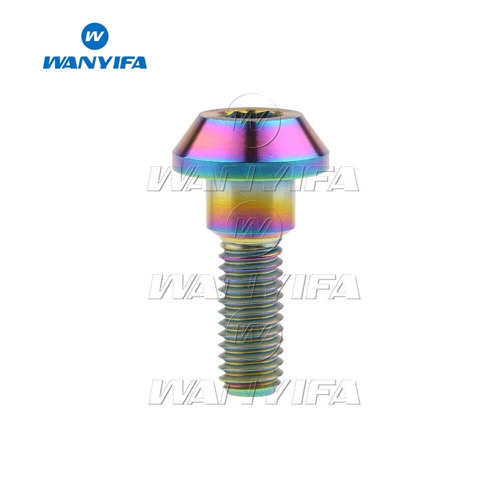 Wanyifa Titan Bolzen Schraube M6 X 20mm Kegel Ball Allen Schlüssel Kopf Schrauben für Yamaha Motorrad Bremsen 1Stck