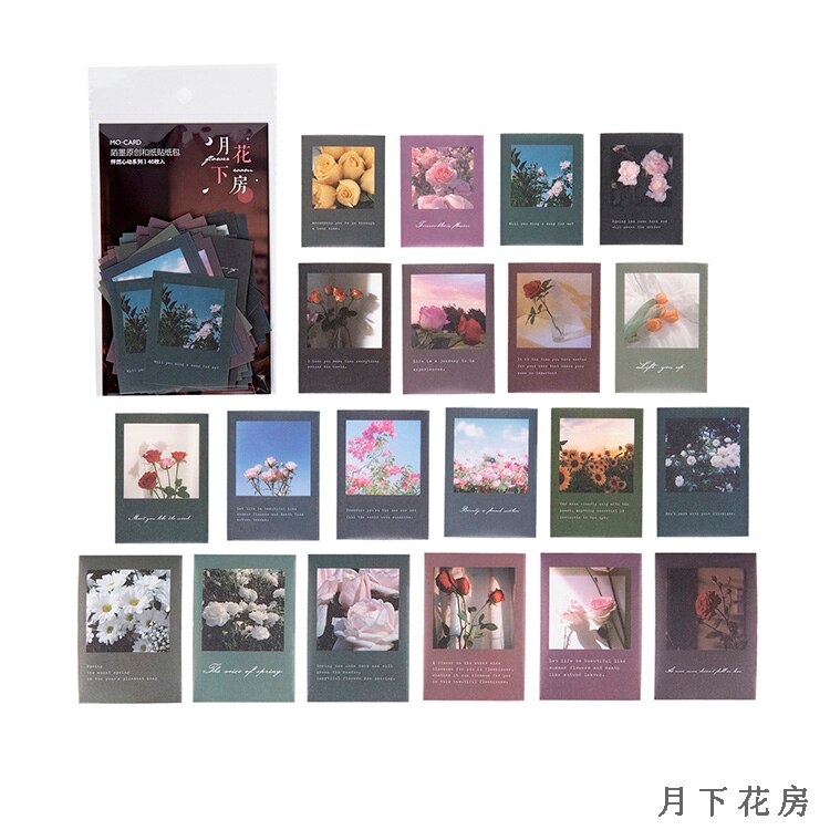 40pcs/set INS Travel Sticker Journal Decorative Sticker Label Diary Stationary Deco Photograph Album Sticker Flake Scrapbooking: 6