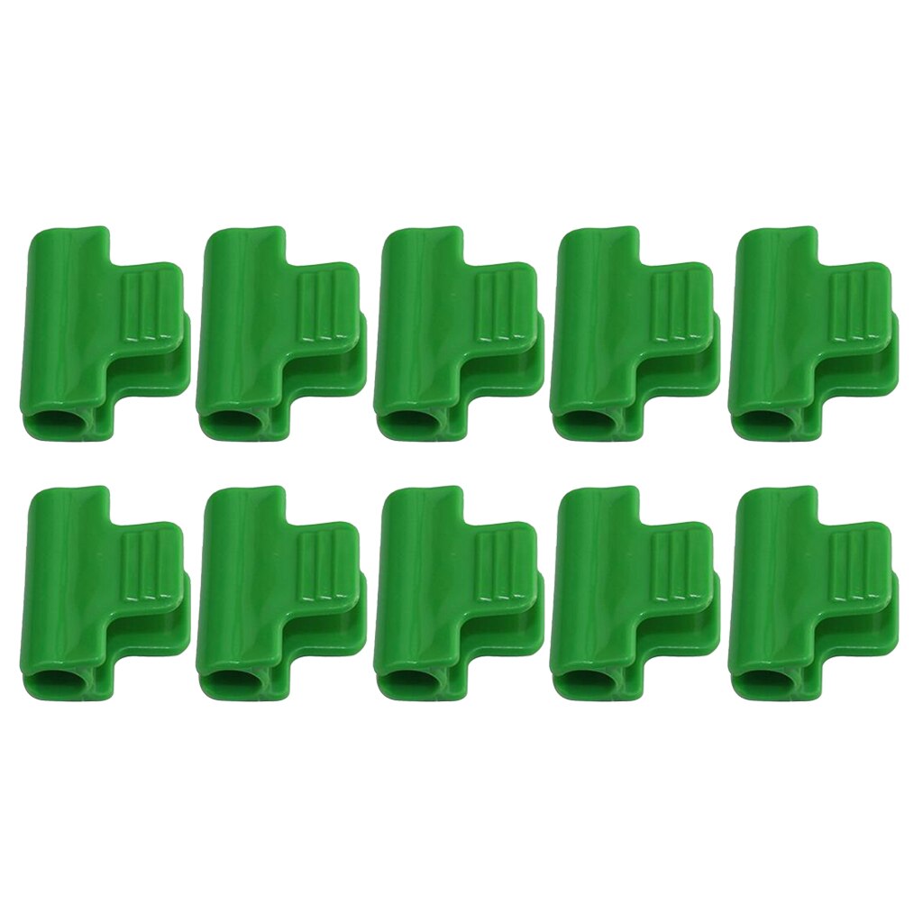 10 stk grønne rørklemmer for 11mm/0.43 tommers sta... – Grandado