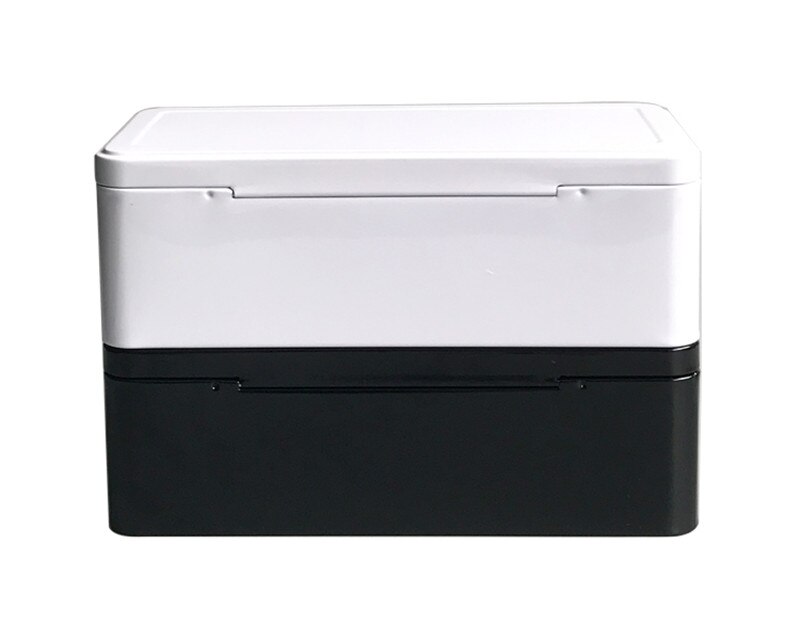 Rectangular storage tin box stationery desktop finishing storage box glasses box tool storage tin box furniture storage box