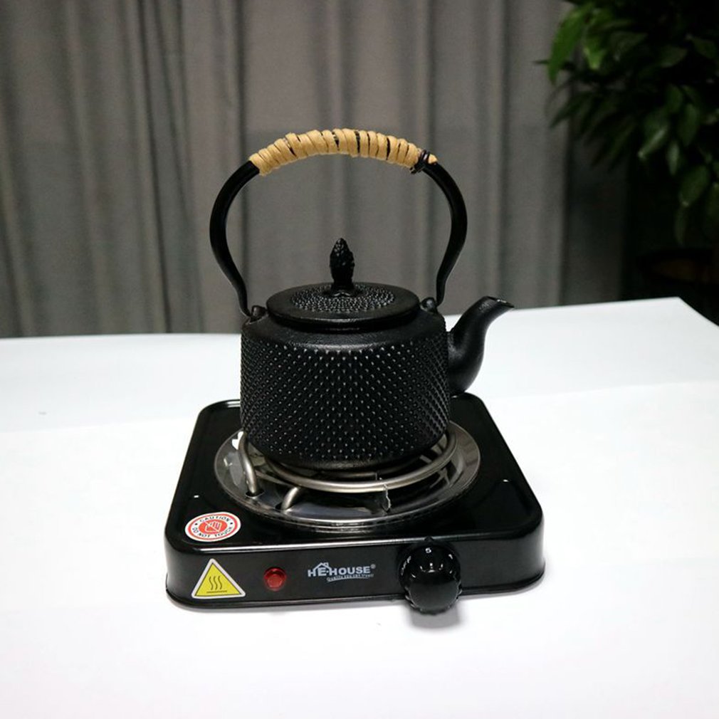 Waterpijp Houtskool Brander 500W Elektrische Kookplaat Kookplaat Ijzer Brander Reizen Draagbare Koken Apparaten Koffie Heater Chicha Eu Plug