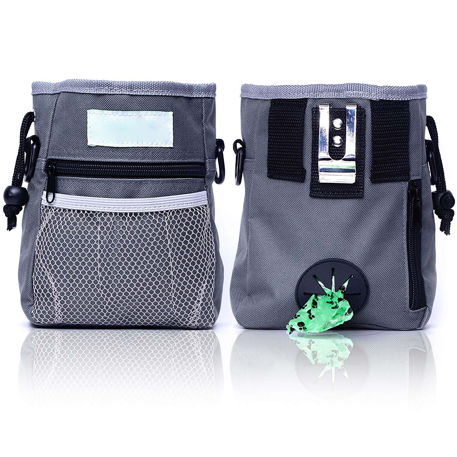 Kordelzug Tasche Hund Beutel gehen Lebensmittel Behandeln Snack Tasche Anti-Köder Taschen Taille Lagerung Halten Hund Ausbildung Werkzeug PWB004