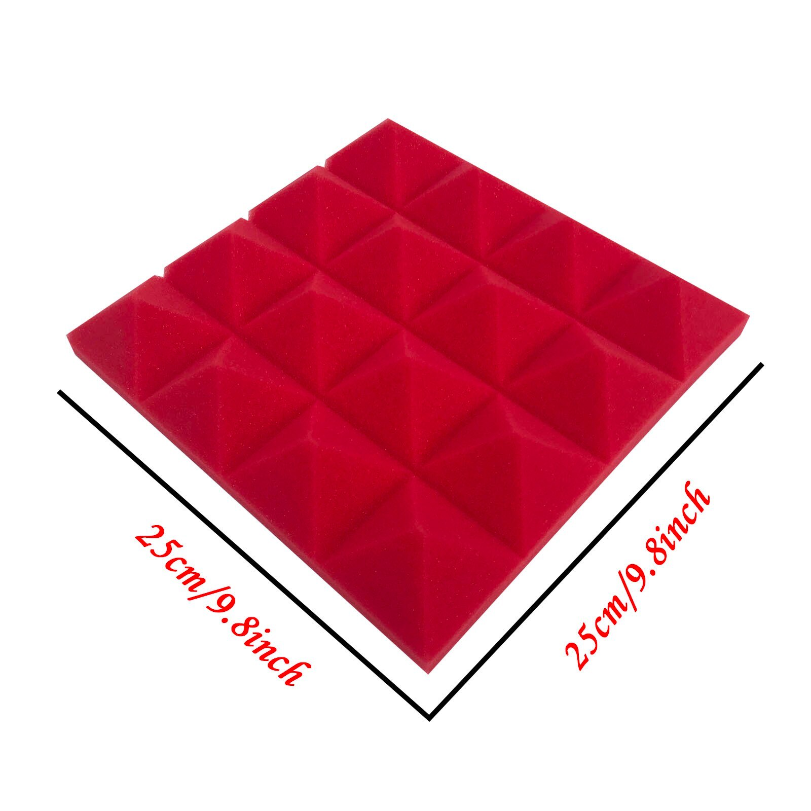 Home Scene Layout, Sound-absorbing Foam Wall, Indoor Sound-absorbing Cotton Soundproofing Foam Sound-Absorb Noise Sponge Foam