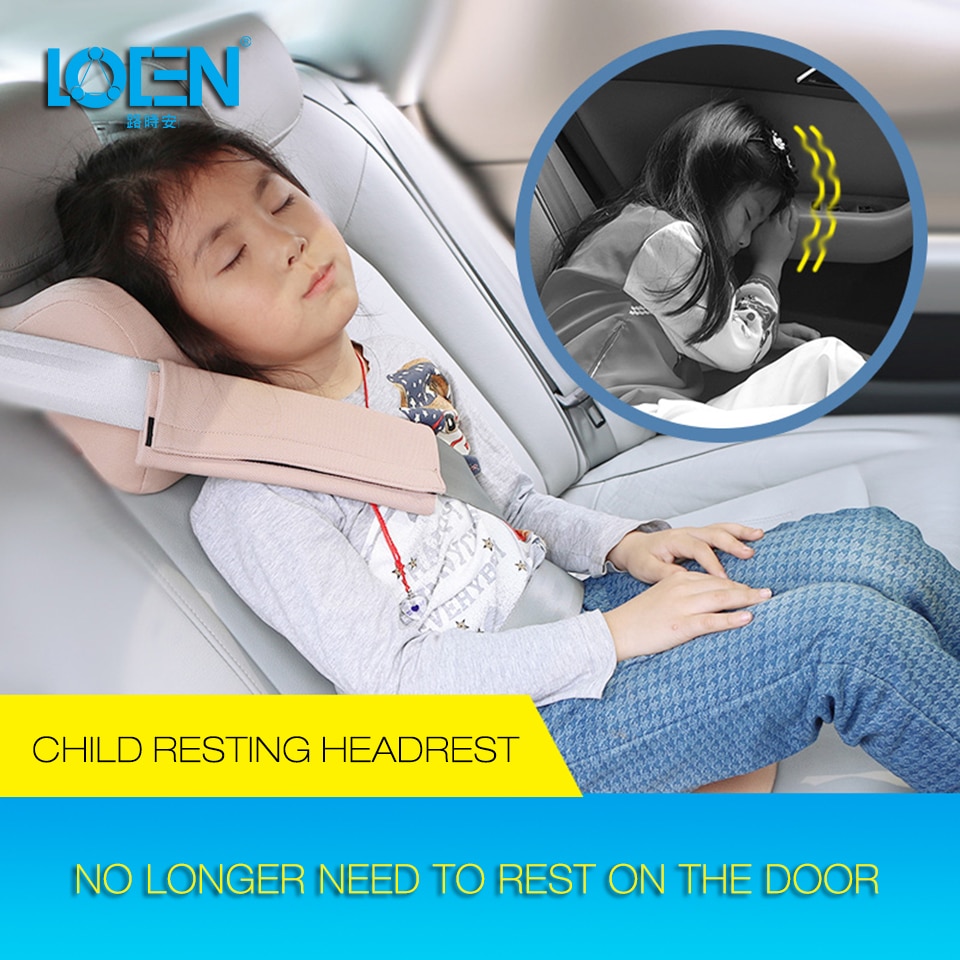 3-12 Jaar Oude Kind Autostoel Hoofdsteun Slapen Hoofd Ondersteuning Kinderen Dutje Shouldeover Voor Kinderen Reizen Interieur Auto accessoires