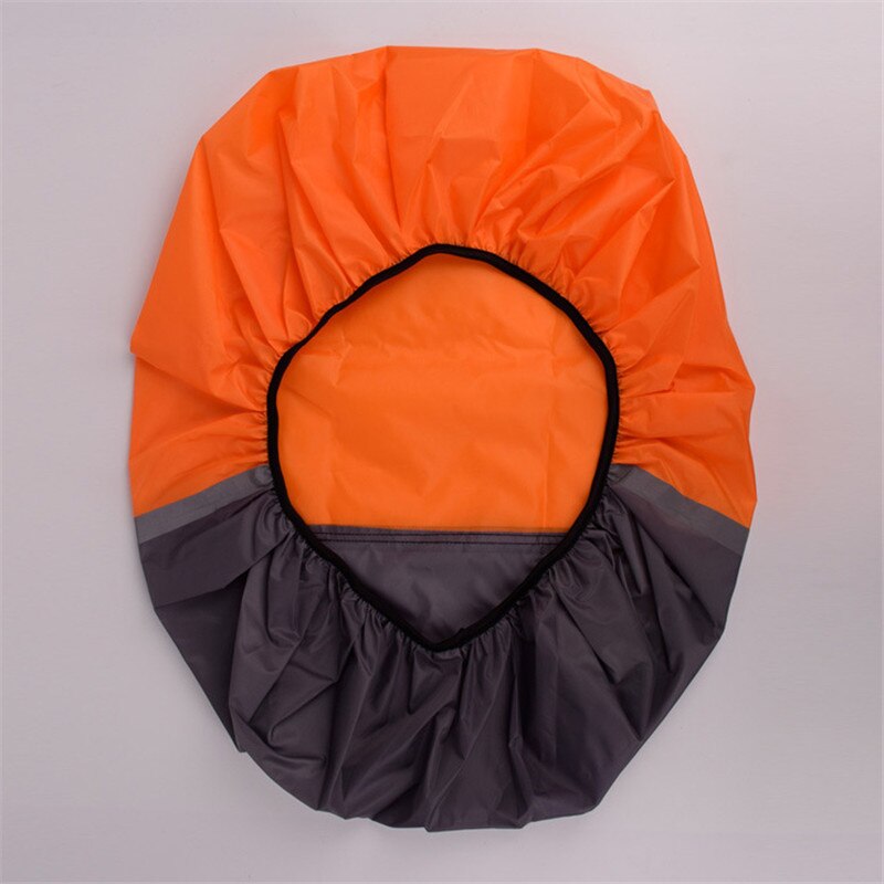 Waterproof Bag Cover 30L to 55L Polyester Milticolor with Reflective Strip Backpack Dust Rain Cover For Camping Hiking Climbing