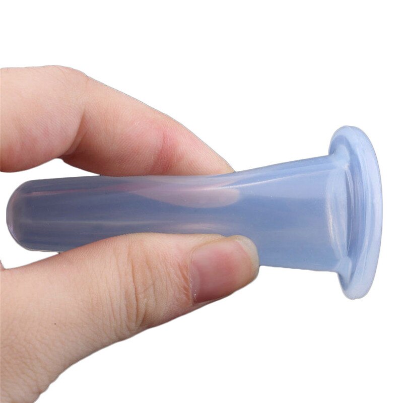 4 Stuks Siliconen Cupping Cup Vacuüm Gezicht Massage Cup Gezicht Lichaam Cupping Zuignappen Facial Been Arm Ontspanning Gezondheidszorg tool