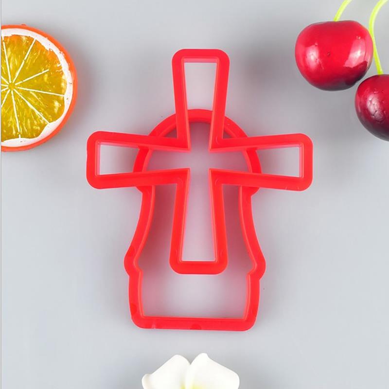 2PCS Windmill Cookie Cutter Easy to Clean Plastic DIY Biscuit Cutter Baking Tool Cookie Cake Mold DIY Cake Decorating Tools