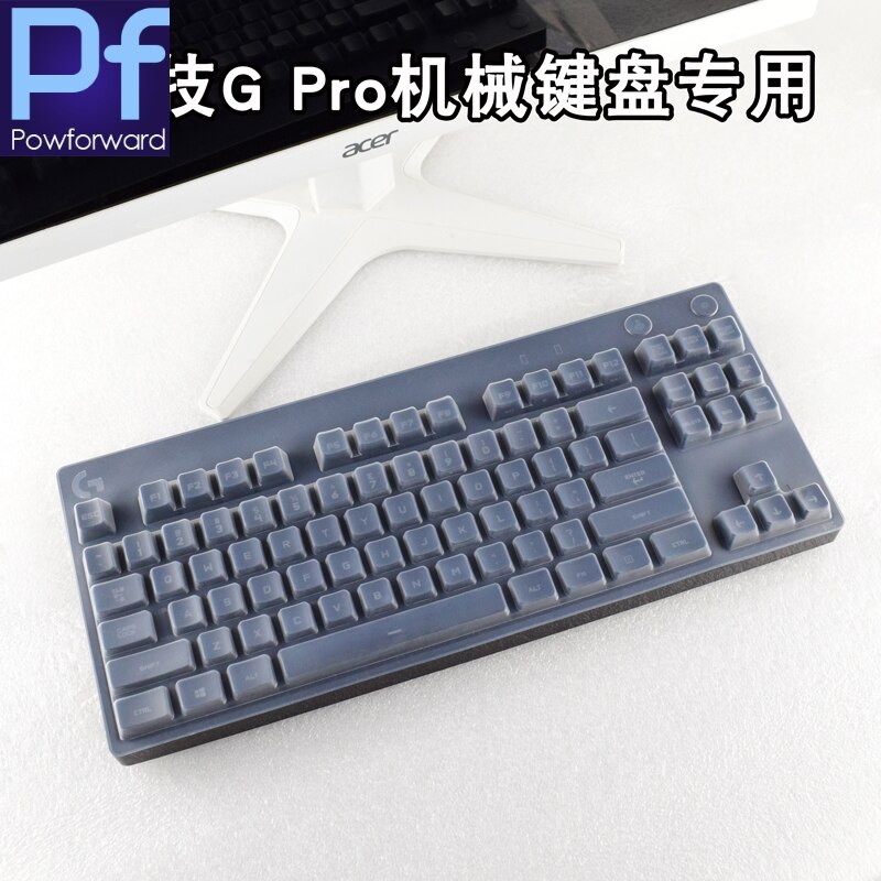 Silicone keyboard protector skin For Logitech G Pro Mechanical Gaming Keyboard desktop keyboard anti dust cover