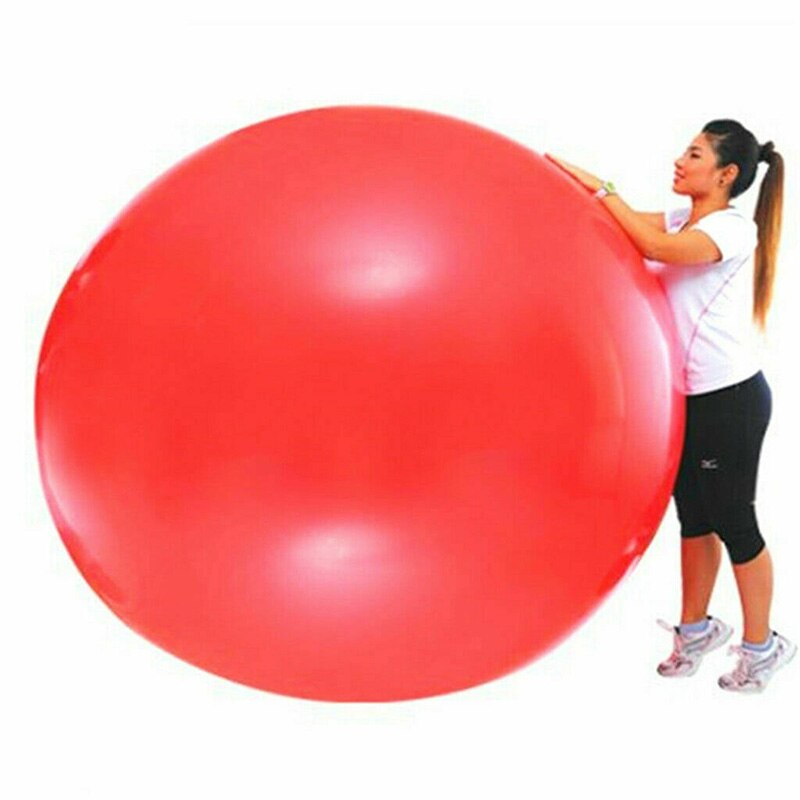 Ballon à oeufs humain géant en Latex de 72 pouces rond pour jeu amusant