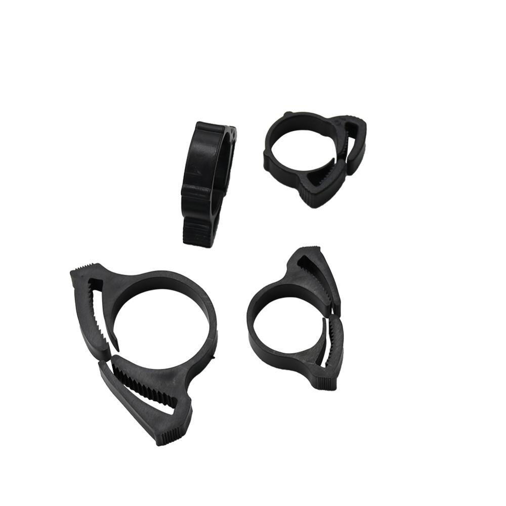 8 Pcs Adjustable Plastics Hose Connection Fastening Buckles DN16 DN17 DN20 DN25 Pipe Tightening Clamps Tube Fixed Clips