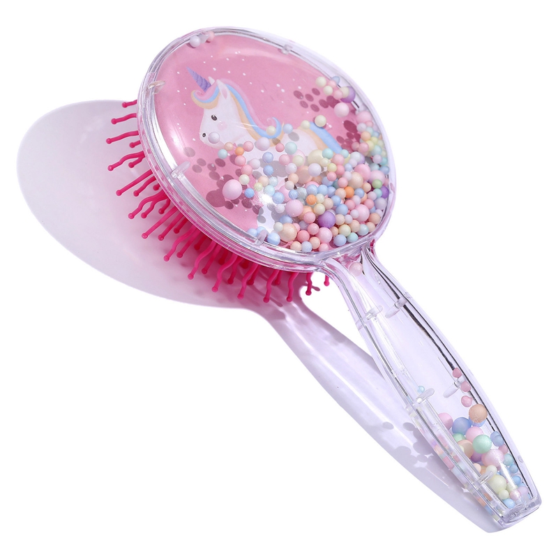1Pcs Unicorn Hair Comb Brush Cartoon Animal Panda Hair Brush Air Cushion Comb Girls Massage Hair Comb Detangling Hair Brush: H03
