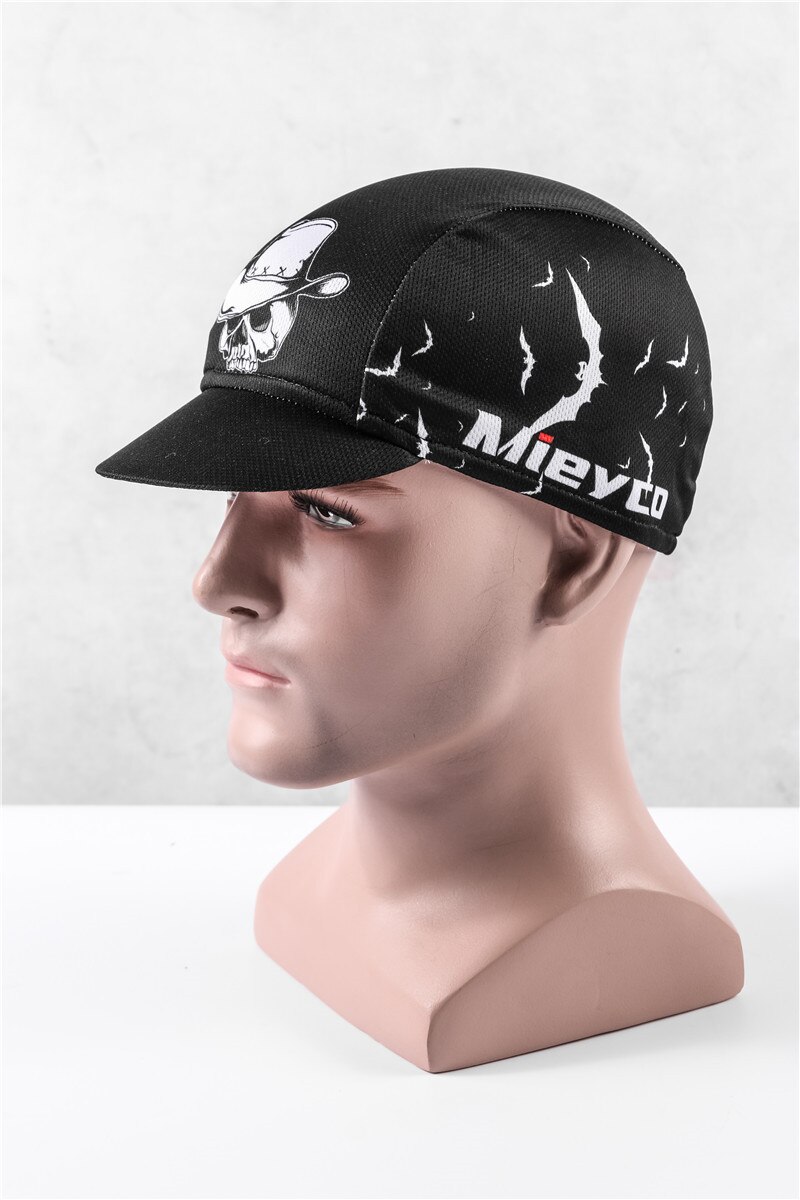 Man Summer Quick Dry Running Hat Women Breathable Cycling Pirate Cap Helmet Cartoon Ciclismo Head wear Bicycle Sun UV protect: 10